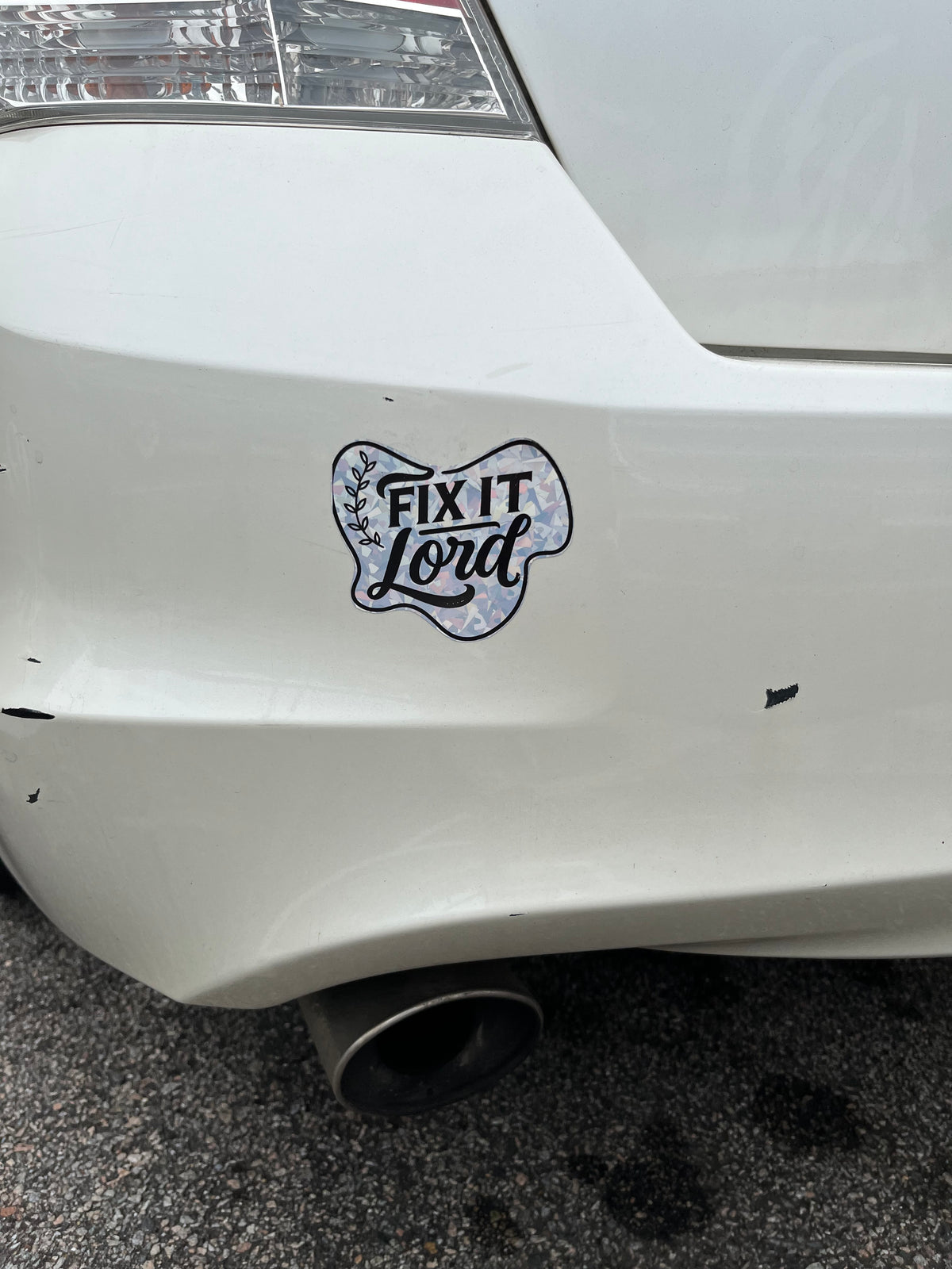 Fix-It-Lord Bumper Sticker