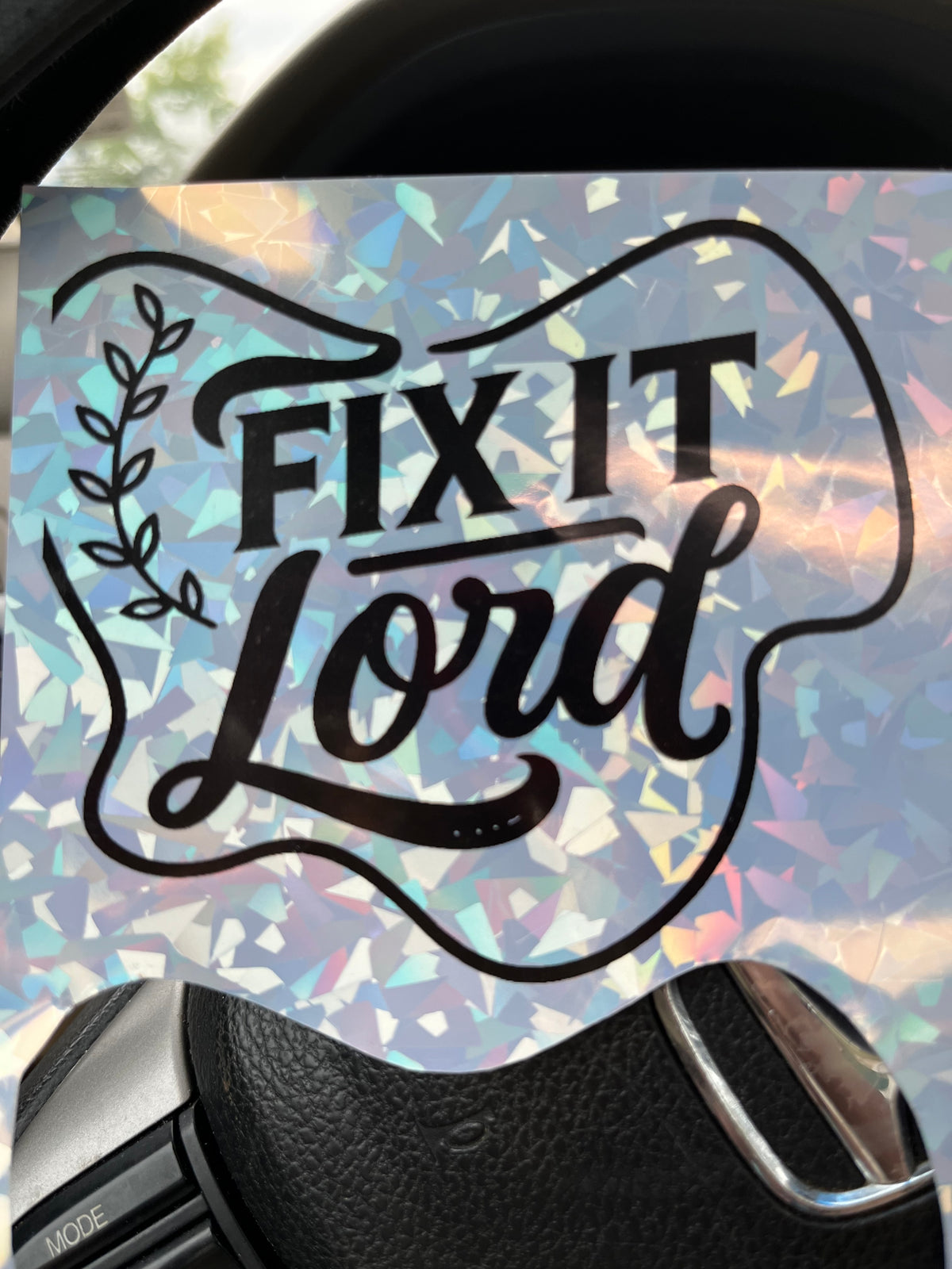Fix-It-Lord Bumper Sticker