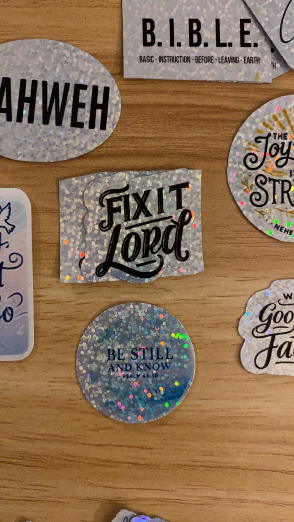 Faith inspired Stickers