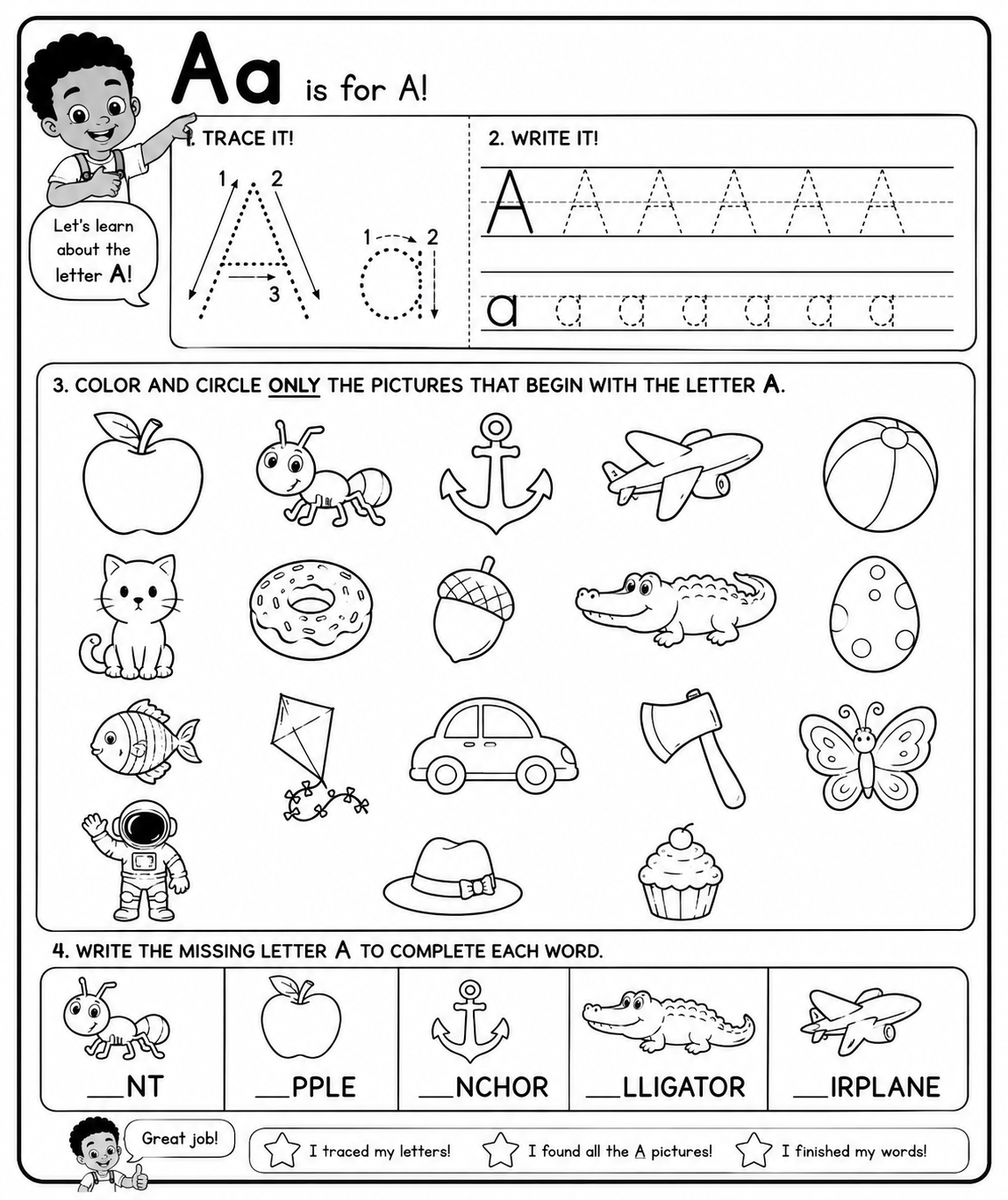 What Do You Know About the ABCs?: Learning the Alphabet with Aaron!!!