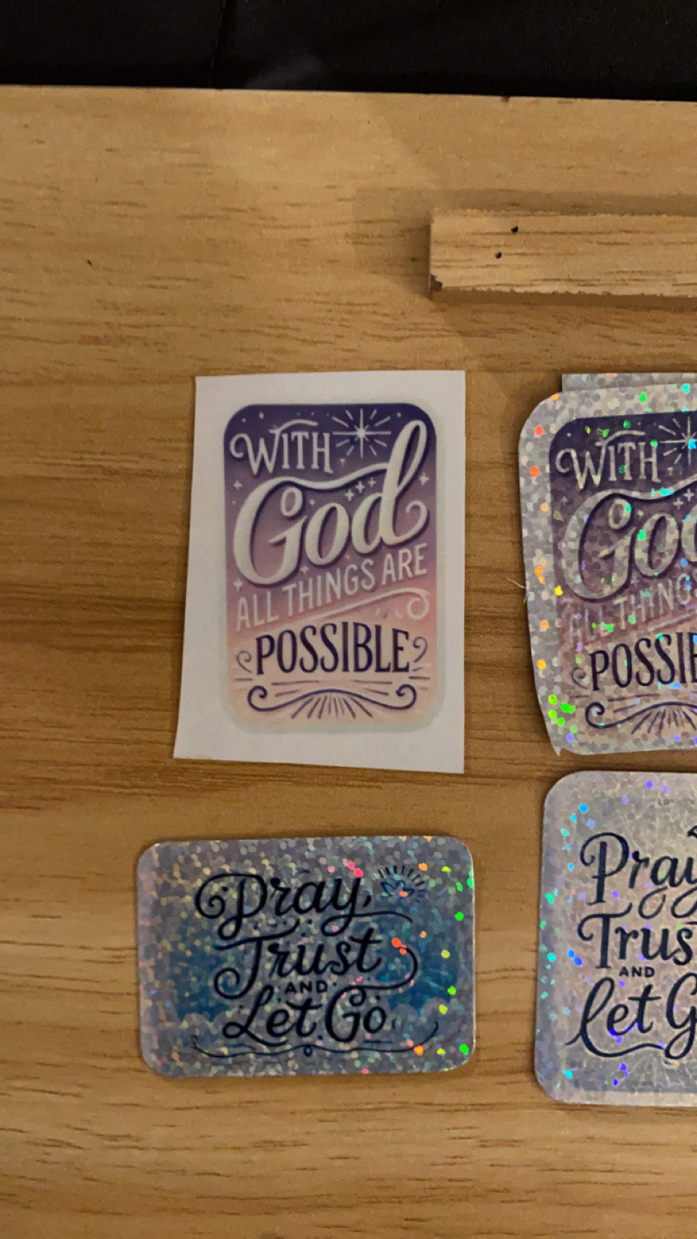 Faith inspired Stickers