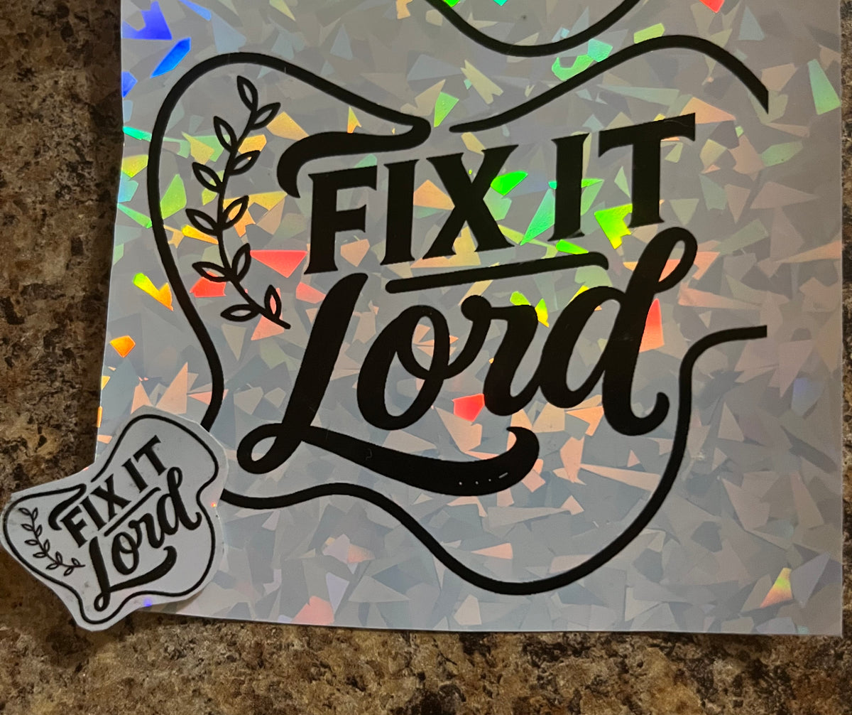 Fix-It-Lord Mini Sticker