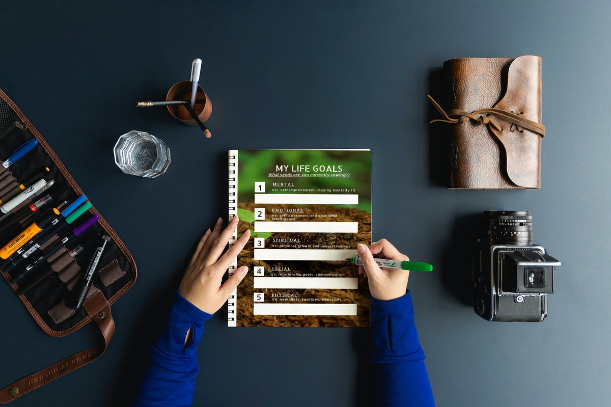 Growth & Development Workbook: My personalized planner and journal (Imperfect Copy)