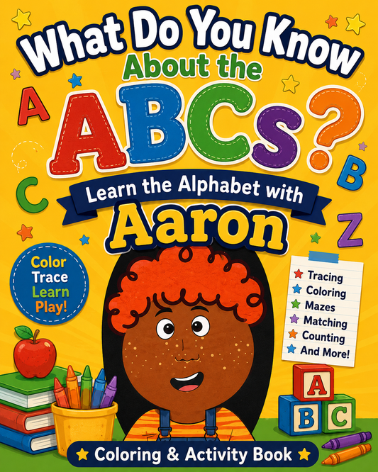 What Do You Know About the ABCs?: Learning the Alphabet with Aaron!!!