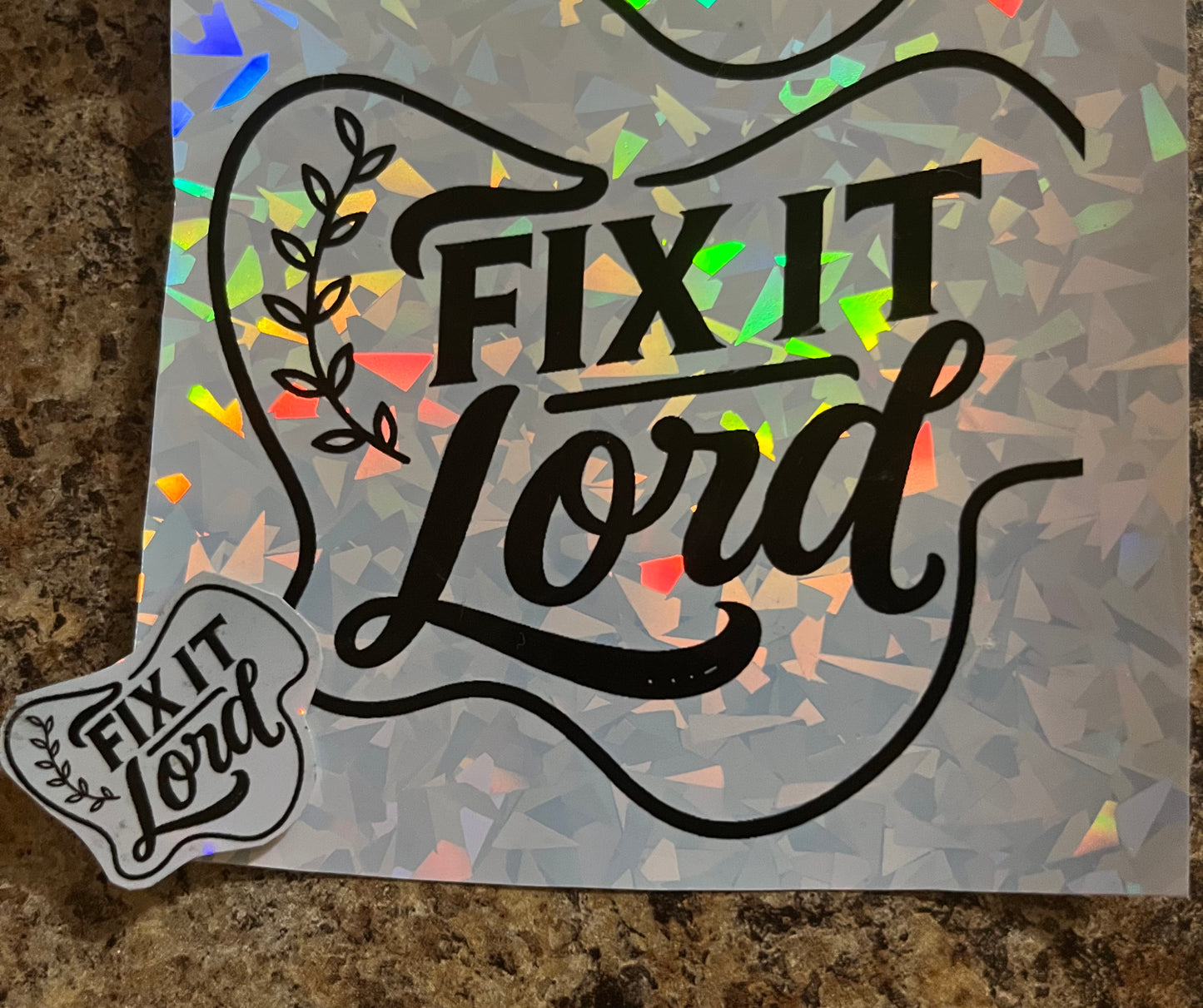Fix-It-Lord Bumper Sticker