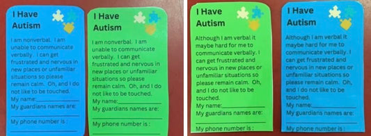 Autism Cards
