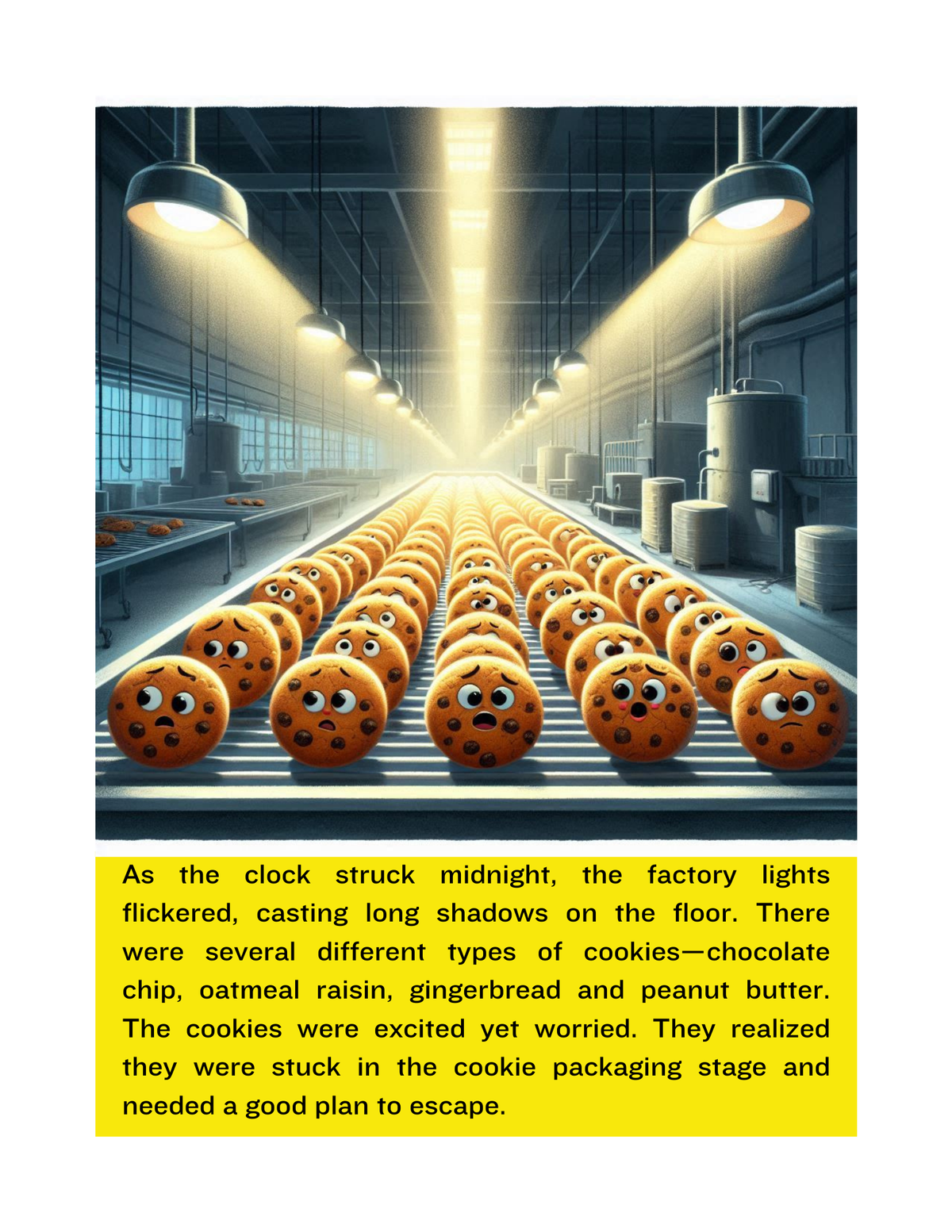 The Creepy Cookie Factory (Imperfect Copy)