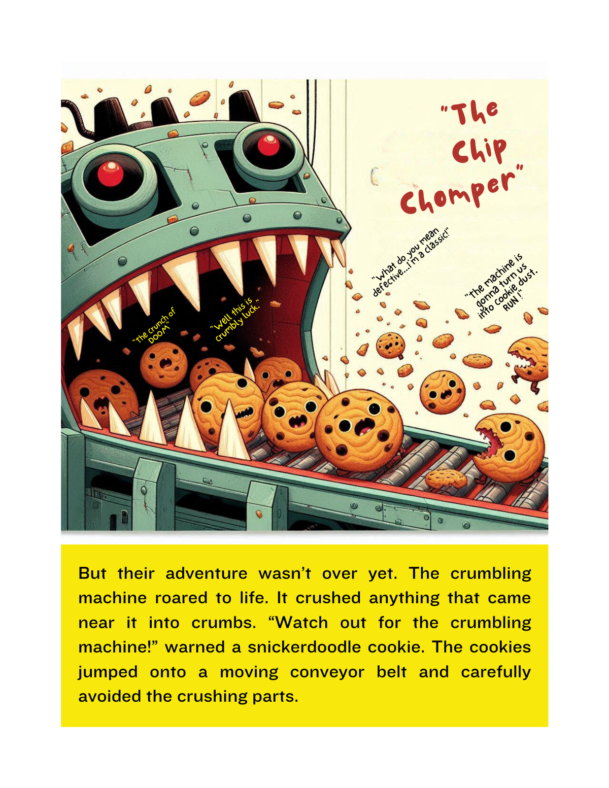 The Creepy Cookie Factory (Imperfect Copy)