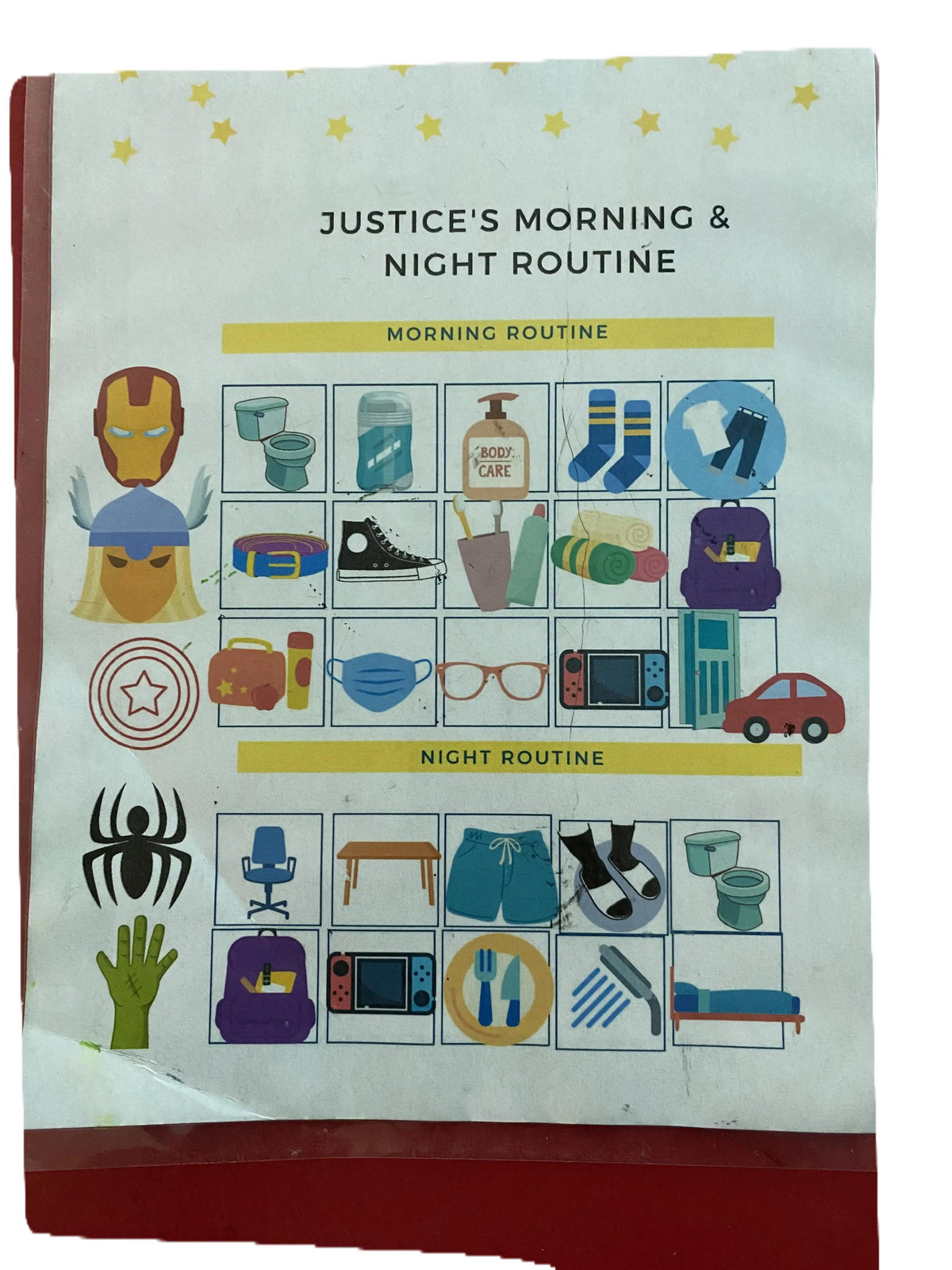 Visual Schedules