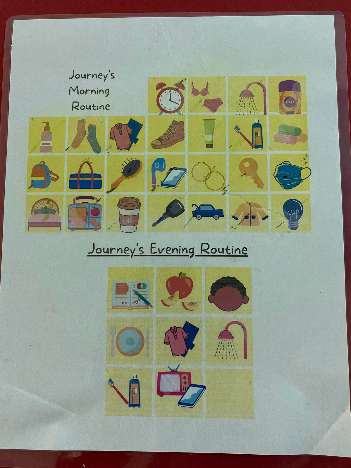 Visual Schedules